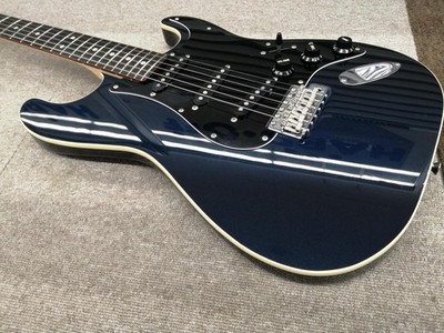 Fender Japan Aerodyne II Stratocaster Gun Metal Blue Made in Japan