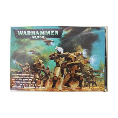GW 40k Tau Fire Warrior Team (2001 Ed) VG+/NM