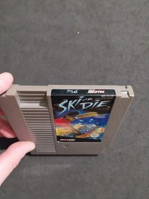 SKI OR DIE NINTENDO NES PAL A MATTEL ITA USATO SOLO CASSETTA