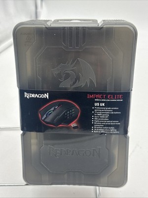 Redragon M913 Impact Elite Wireless Gaming 16000 DPI Wired/Wireless RGB Mouse