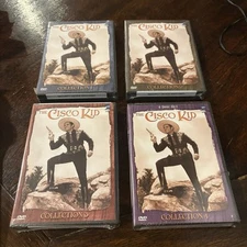 The Cisco Kid Collection 1, 2, 3, And 4 Sealed DVD Movie Set 80 Episodes
