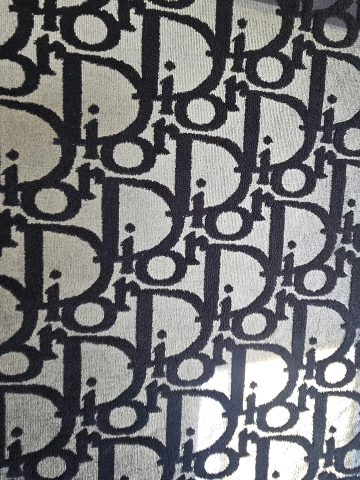 3 Yard Lot Fabric For Sewing Dior Black  2 WAY STRETCH MESH BASE - Image 2 of 4