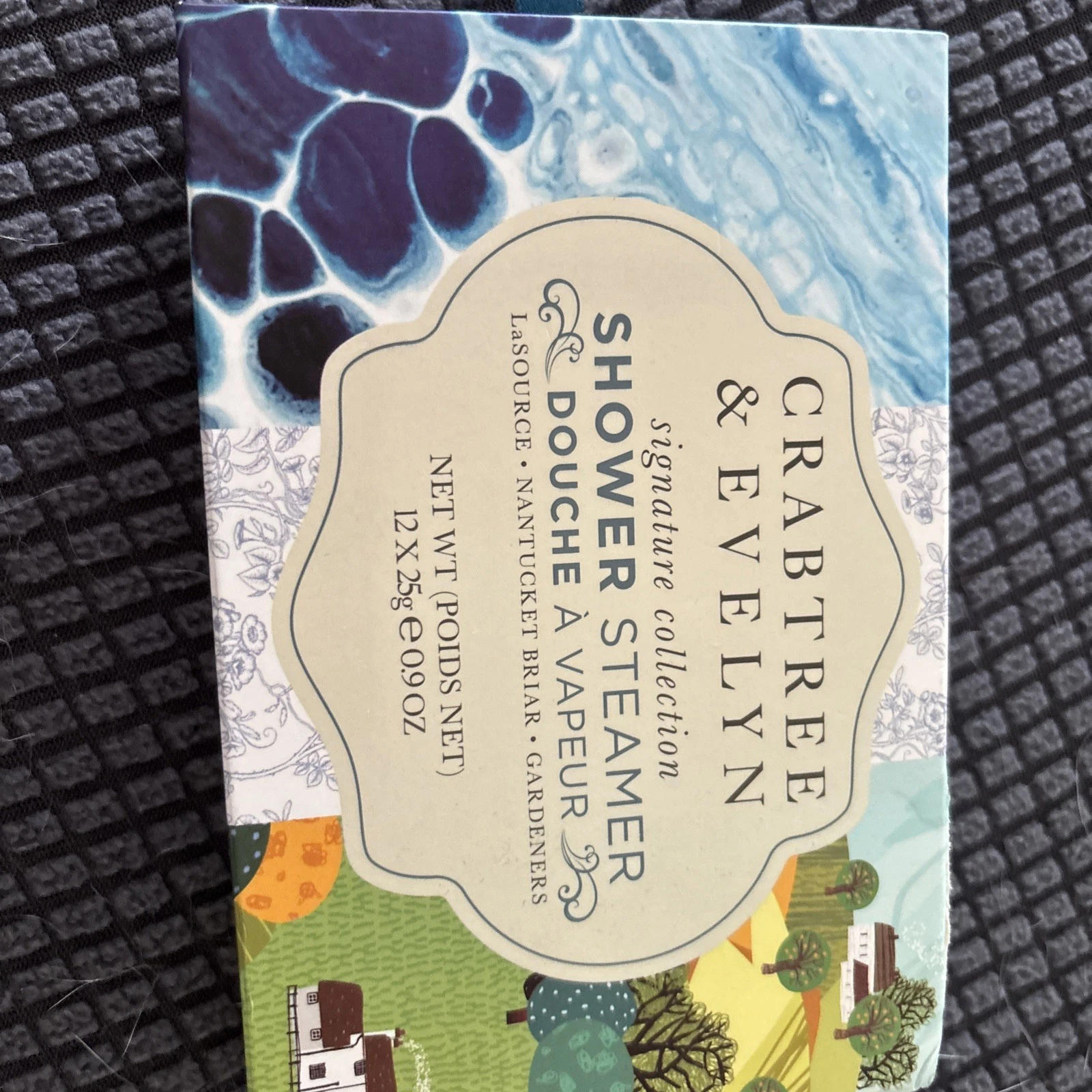 12pc Crabtree & Evelyn Shower Steamers LaSource, Nantucket Briar, Gardeners,New