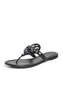 TORY BURCH WOMEN'S MILLER EMBELLISHED SANDALS SIZE: WOMEN 7.5 BLACK