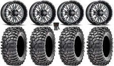 ITP Momentum 14" Wheels Milled 30" Roxxzilla Tires Kawasaki Teryx Mule