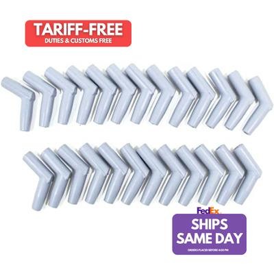 Taylor/Vertex 46185, Set of 25 Gray Silicone Spark Plugs Boots 25Pk 115-Degree - - Bild 1 von 10
