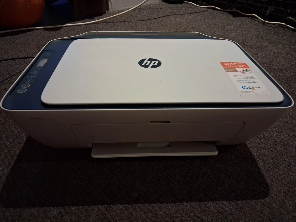 HP DeskJet 2710e All-In-One Inkjet Printer - White - Image 2 of 3