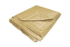 24 mil Extreme Duty Canopy Tarp TAN Vinyl Tent Car Boat Cover Waterproof