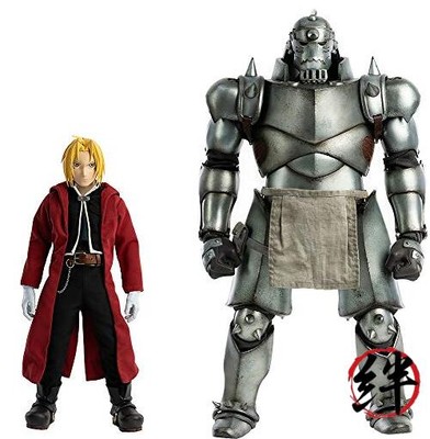Edward Elric + Alphaonse Elric Doppelpack 1/6 Scale ABS PVC
