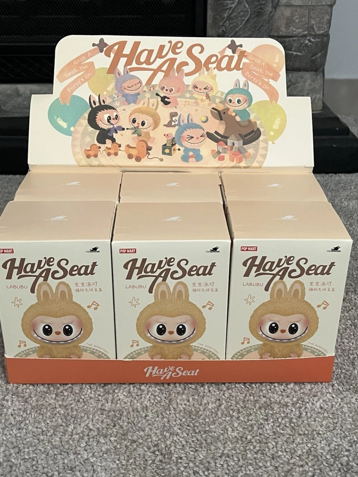 Pop Mart Labubu Have A Seat Series Authentic Full Box Sealed Unopened - Image 3 of 4
