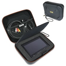 USA GEAR Camera Monitor Case - Portable Monitor Case with Foam Interior