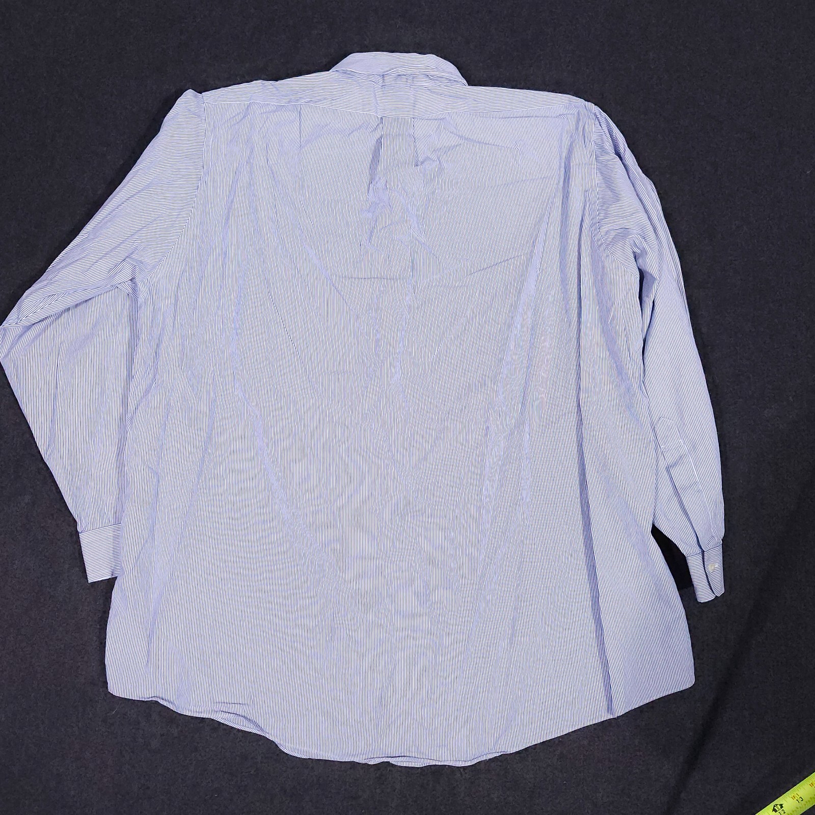 Brooks Brothers Oxford Button Down Shirt Men 19-37 Blue Striped OCBD Long Sleeve thumbnail 11