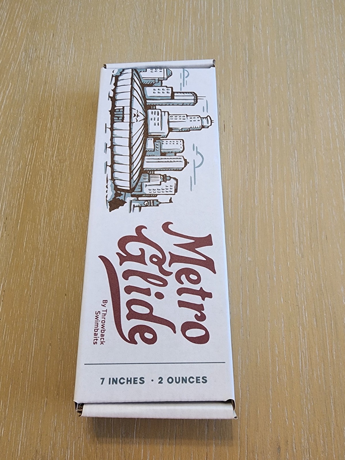 Throwback Baits Metro Glide Swimbait "Moon Eye" NIB - Image 9