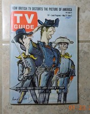 TV GUIDE 1967 KEN BERRY-FORREST TUCKER-LARRY STORCH OF 'F TROOP' MISSOURI ED.