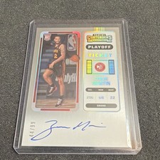 Panini Contenders Playoff Ticket Auto Tyrese Martin #108 /99 Atlanta Hawks