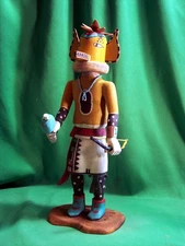 Hopi Kachina Doll - Letaiyo, the Fox Kachina by Martin Dallas - Gorgeous!