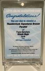 Paolo Banchero - 2025-26 Topps 3 - Thunderdunk Auto - Bronze (25) - Redemption!