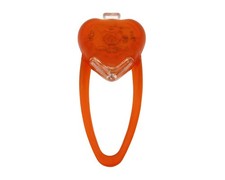 Spade Safety LED Bicycle Bike Light KS-216 – Orange Gel, Flashing/Steady/Running