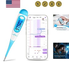 Digital Basal Thermometer for Ovulation: Backlight LCD Display 1/100th Degree...