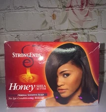 BioCare Labs Strong Ends Honey Shea Butter Regular / Sensitive Scalp Relaxer New