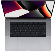 MacBook Pro 16 2021 M1 Pro 10-Core CPU 16-Core GPU 32GB 2TB Space Gray - Good