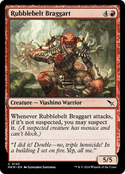 Rubblebelt Braggart 143/462 Foil Murders at Karlov Manor