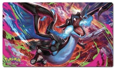 Mega Charizard X Board Game Pokemon Playmat Card Play Mat TCG CCG Pad Mousepad 