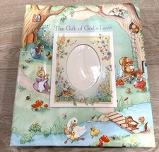 Vintage Baby Milestones Baby Book Photo Album Gift Ready  The Gift Of Gods Love  