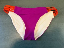 missing label NEW purple L  SPACE swimsuit bikini bottom  size XS