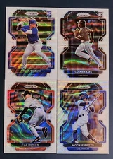 2022 Panini Prizm Baseball WHITE WAVE PRIZMS with Rookies You Pick - READ