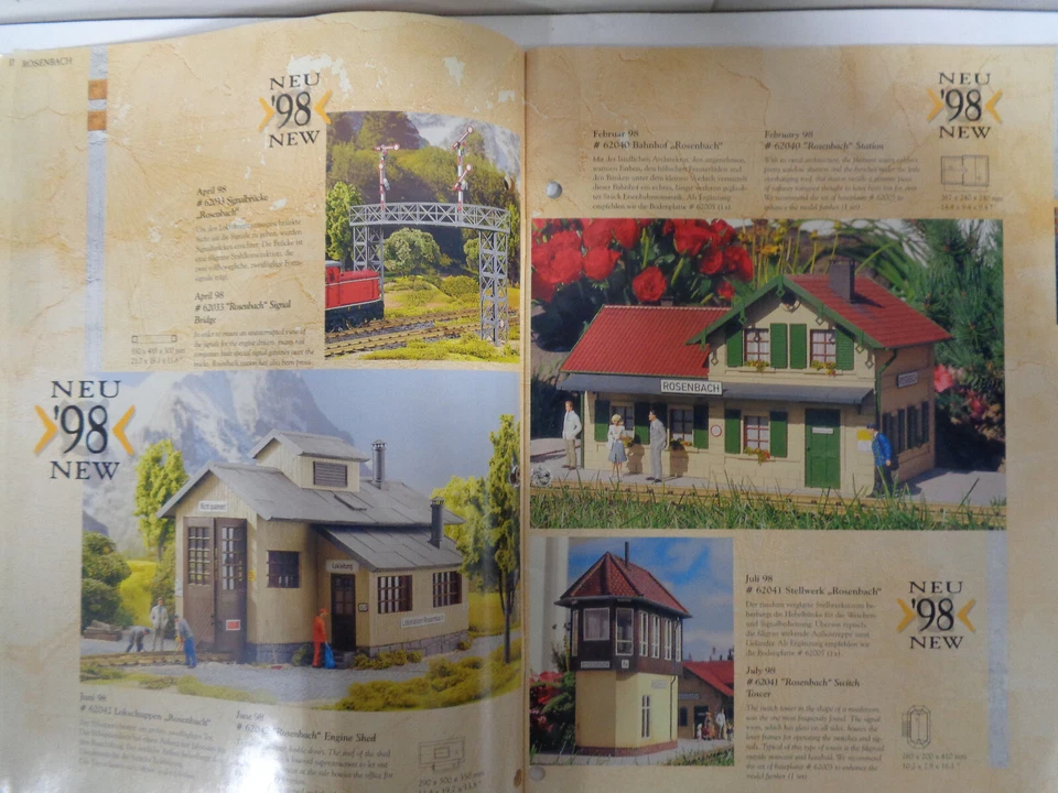 PIKO NEW ITEMS & FULL PROGRAM 1998 CATALOG - Image 3 of 4