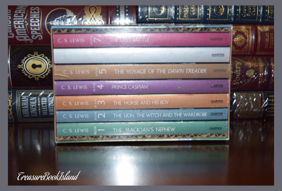 The Chronicles of Narnia by C.S. Lewis New Sealed 7 Volume