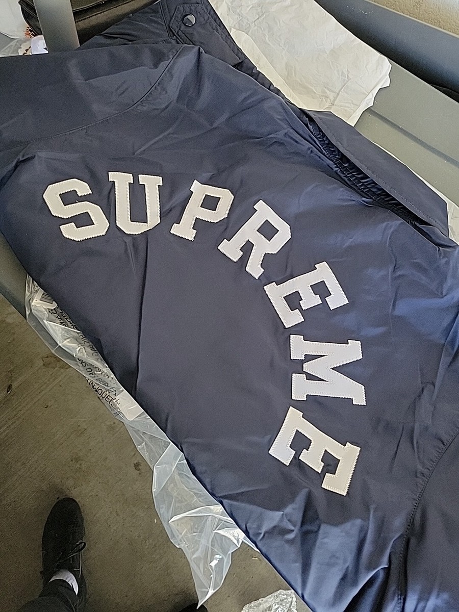 Supreme Champion Coaches Jacket MED Navy BAND NEW AUTHENTIC Supreme Champion Coaches Jacket MED Navy BAND NEW AUTHENTIC