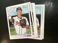 2015 Heritage High Number 593 Matt Wisler 9 count Rookie Card lot Atlanta Braves