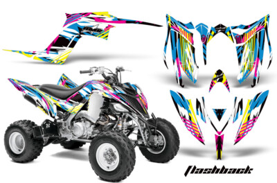 Graphics kit Sticker Decal Wrap for Yamaha Raptor 700R 2013-2018 FLASHBACK