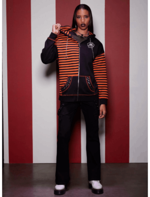 Skelanimals Diego Bat Black & Orange Stripe Girls WIINGED