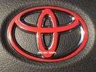 FITS Toyota Tacoma Steering Wheel Emblem Decal 16 17 18 19 20 2021 2022 2023