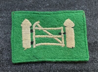 Original Nordirland Bezirksformation Schild Stoffabzeichen 2. Muster
