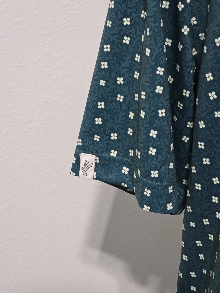 Мужские гольф-поло Ashworth с узором из листьев клевера размер XL - Изображение 3 из 4