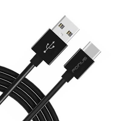 Type-C 6ft USB-C Cable Charger Cord Power Wire USB Long Fast for Cell Phones