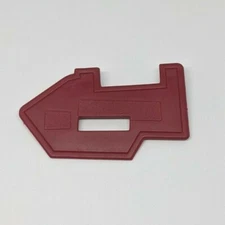 1986 G.I. Joe Cobra Dreadnok Thunder Machine left door panel maroon  ARAH