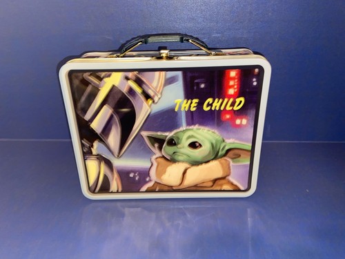 Star Wars The Mandalorian & The Child (Baby Yoda) Small Tin Tote Lunch ...