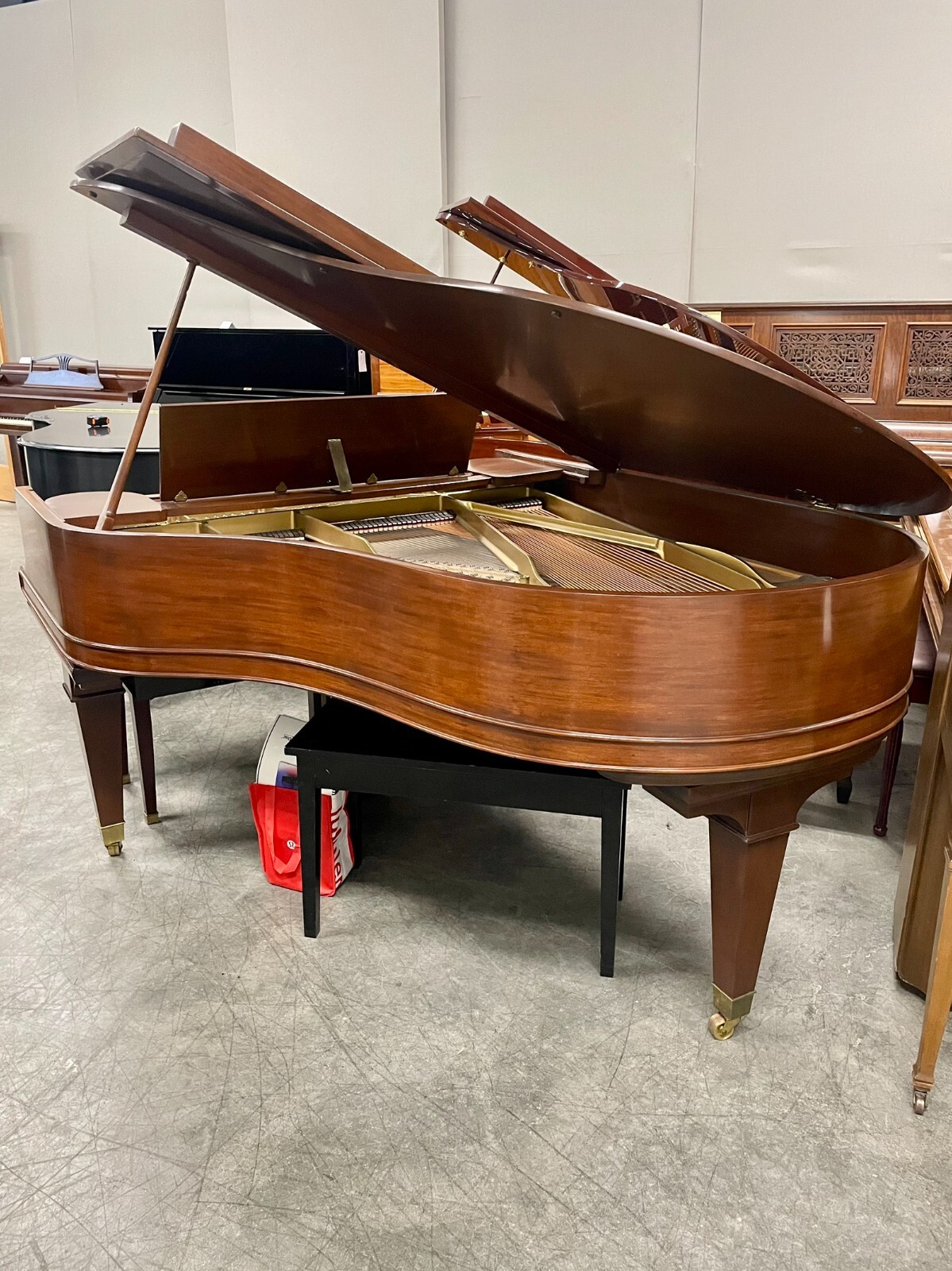 Mason & Hamlin AA Grand Piano with Player System 6'2" Satin Walnut eBay