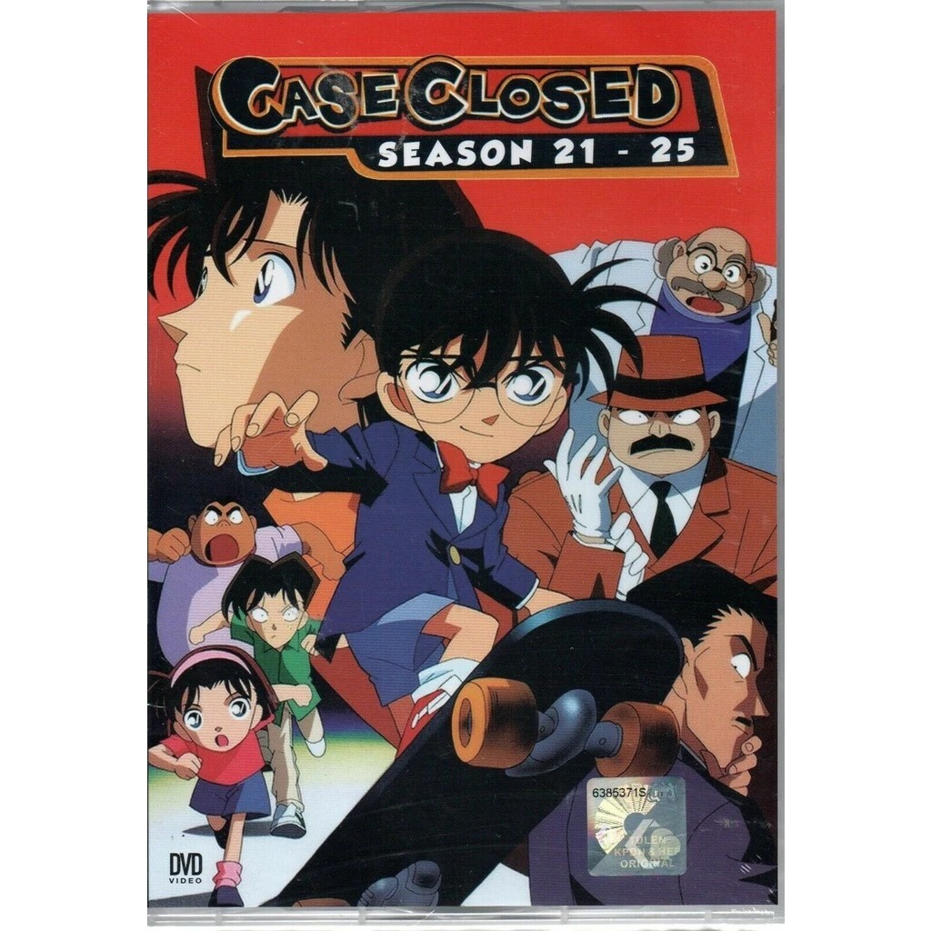 Detective Conan Case Closed Seasons 1-25 + 24 Movies