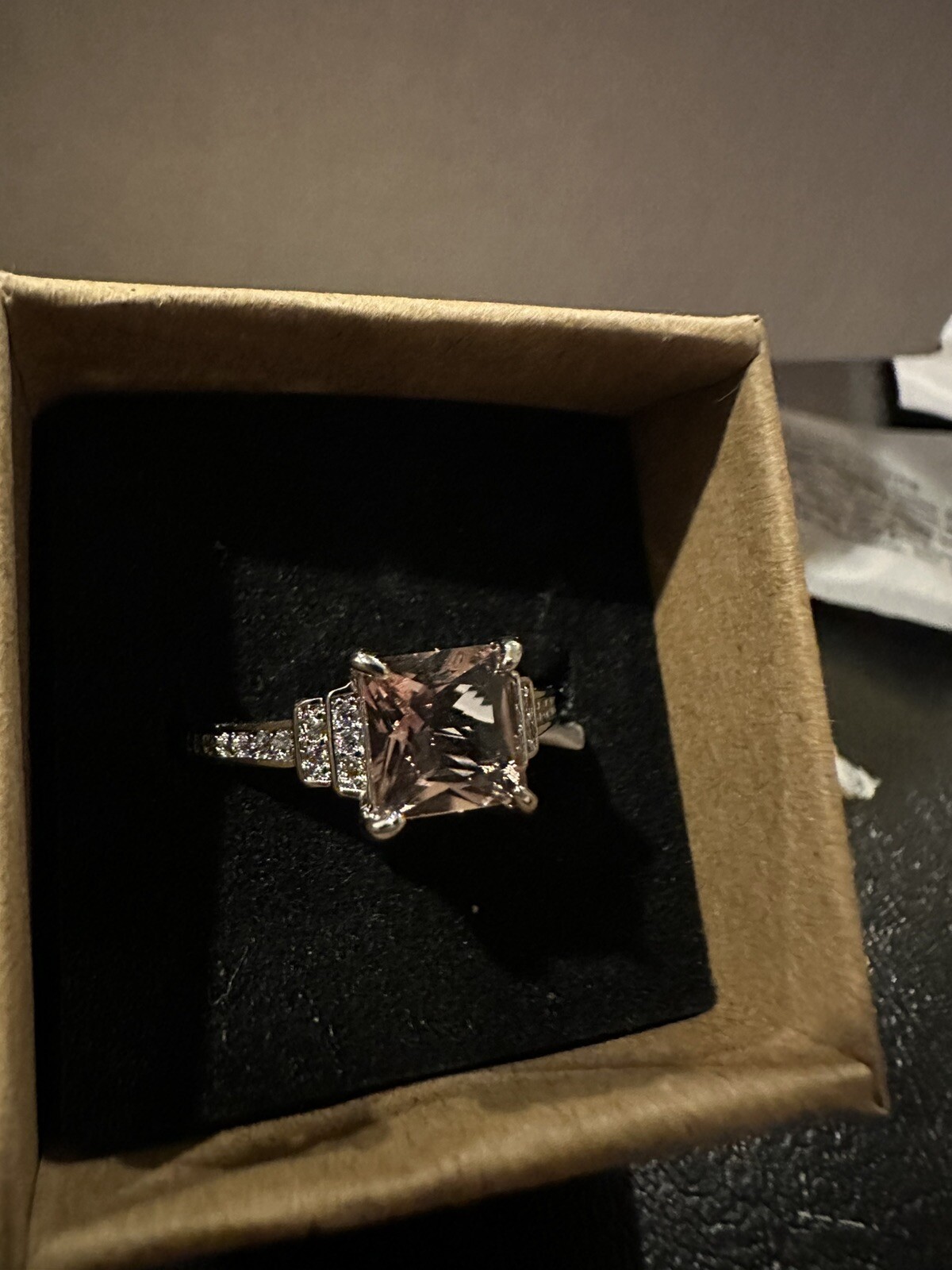 ring bomb party rings size 8 RBP2152 A Song Of Love Lab Creat Lt Brown Amethyst eBay