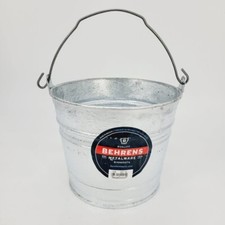 Behrens 1205 Galvanized Steel Garden/Paint Bucket Pail 5qt/4L