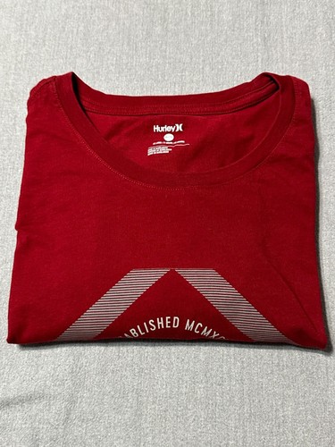 HURLEY - Camiseta Hombre Manga Corta - Talla 2XL - EXTRA EXTRA GRANDE - ROJA - Imagen 13 de 20