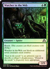 Watcher in the Web FOIL Shadows over Innistrad NM Green Common CARD ABUGames