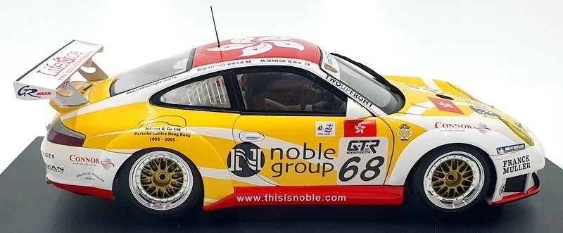 Autoart 1/18 Scale Diecast 80582 - Porsche 911 GT3 RSR 2005 FIA Round 9 Marsh - Image 4 of 4