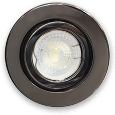 Recessed Ceiling Lights Tilt GU10 LED Round Downlight Lounge Spotlights